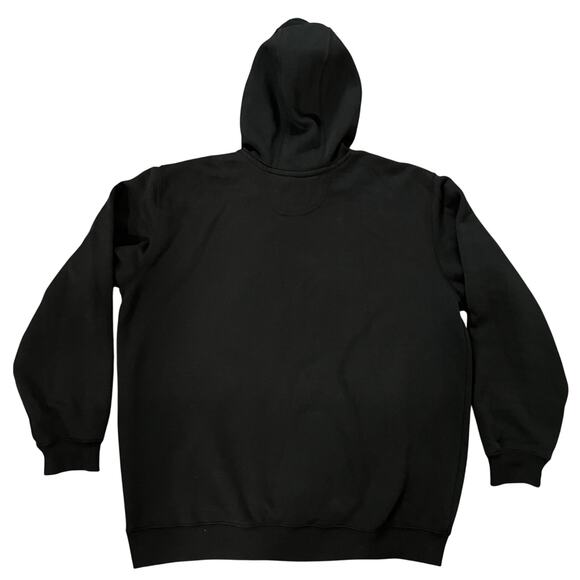 Carhartt K121 Black Loose Fit Fleece Midweight Pullover Sweatshirt Hoodie XL - Picture 7 of 7